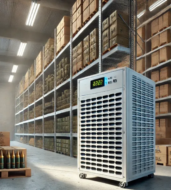 Dehumidifier for Ammunition Storage